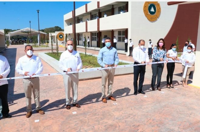 Inauguran 2ª Etapa de la Escuela Nacional de Protección Civil Campus Chiapas