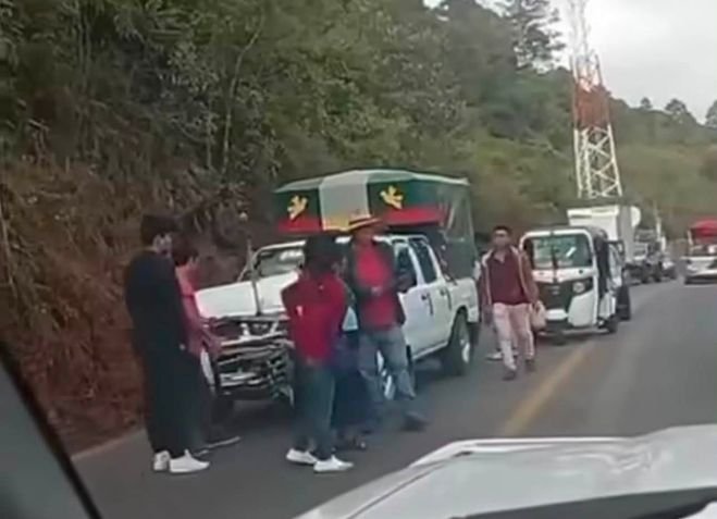 Fuerte choque en el tramo Ocosingo&ndash;Oxchuc