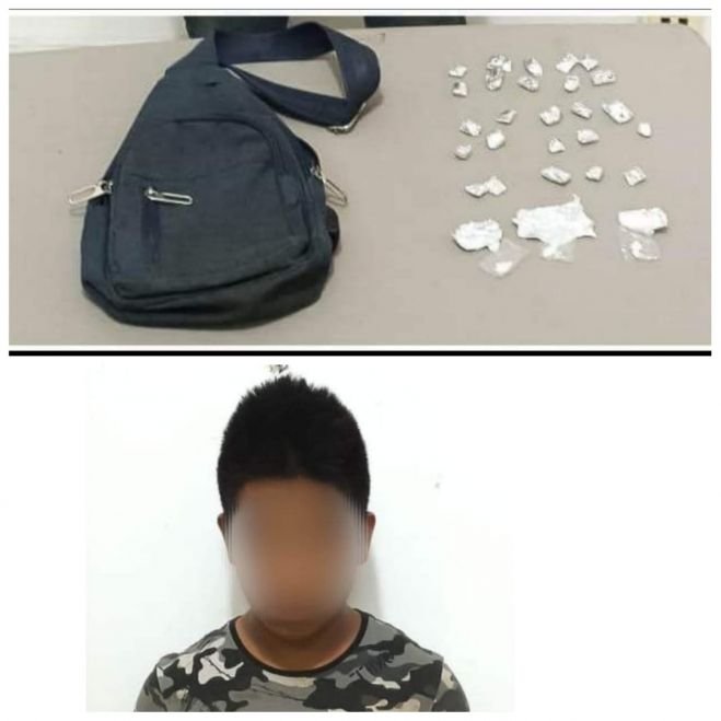 Detienen a presunto narcomenudista en la zona norte de SCLC