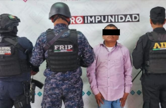 FGE y SSP aprehenden a presunto responsable de violación agravada en grado de tentativa