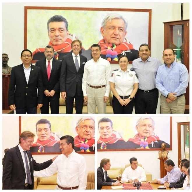 Junto a la Embajada de EUA, Chiapas mejorará tecnología en pro de la justicia: Rutilio Escandón