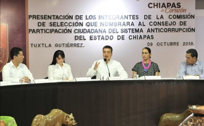 Pide Rutilio Escandón seriedad en la conformación del Sistema Anticorrupción de Chiapas