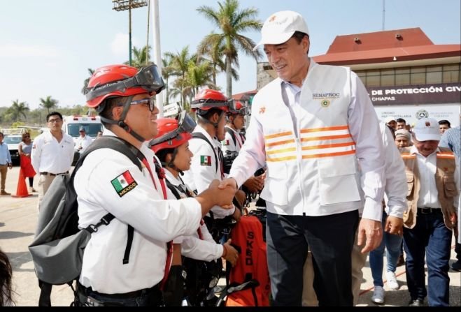 M&aacute;s de 32 mil elementos preparados ante cualquier contingencia por lluvias en Chiapas