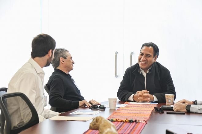 Eduardo Ramírez se reúne con integrantes del Consejo del Grupo San Francisco de Asís