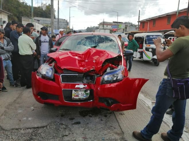 Detienen a sujeto  por atropellar a motociclista en Oxchuc