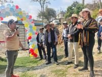 Inaugura Fabiola Ricci tanque de almacenamiento de agua en Anexo Morelos