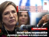 Xóchitl Gálvez explota contra AMLO por su indolencia ante masacre de Tlaquepaque: “Cansados de su ineptitud“