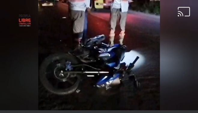 Arrollan a motociclista, el culpable se dio a la fuga