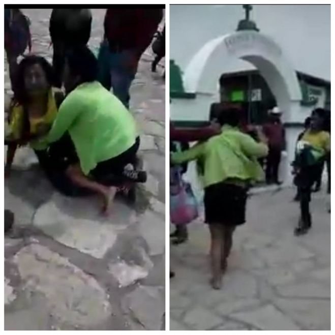 AMARRAN Y GOLPEAN A UNA MUJER EN CHAMULA ACUSADA DE ROBO