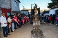 Arranca pavimentaci&oacute;n en Mar&iacute;a Auxiliadora con inversi&oacute;n superior a 3 millones de pesos