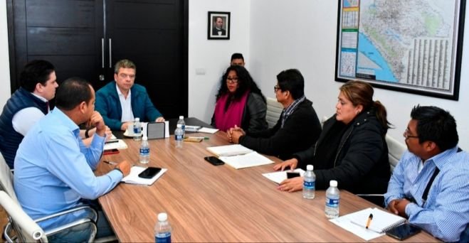 Recibe Ismael Brito a integrantes de la ONPP