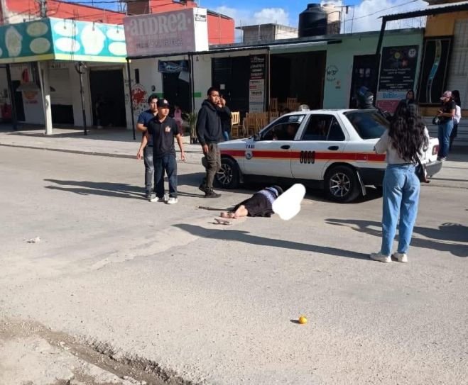 Mujer indígena grave tras ser atropellada en San Cristóbal