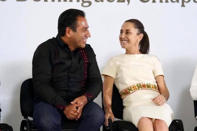 Eduardo Ramírez acompaña a Claudia Sheinbaum en apertura de la Universidad Nacional Rosario Castellanos