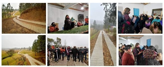 CON LAS RODADAS DE CONCRETO EN LA RANCHERÍA LA CANDELARIA, LLEGAMOS A LAS COMUNIDADES MÁS ALEJADAS: AYUNTAMIENTO DE SAN CRISTÓBAL DE LA CASAS