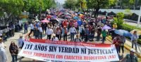 Sección VII del SNTE-CNTE realiza marcha estatal en Chiapas
