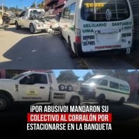 Tr&aacute;nsito Municipal retira veh&iacute;culo por obstruir banqueta en San Crist&oacute;bal