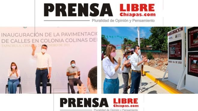 PAVIMENTACIÓN DE CALLES EN TAPACHULA AUMENTA MOVILIDAD, SEGURIDAD Y PLUSVALÍA