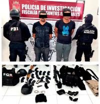 La FGE detiene en flagrancia a presuntos responsables de homicidio en grado de tentativa, portaci&oacute;n de arma de fuego y da&ntilde;os a veh&iacute;culo oficial