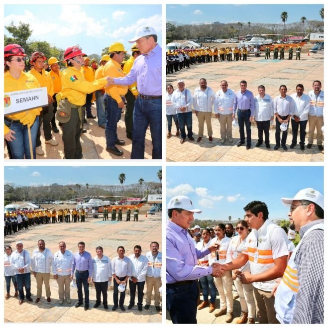 Encabeza Rutilio Escand&oacute;n Reuni&oacute;n Estatal de Prevenci&oacute;n y Combate de Incendios 2020