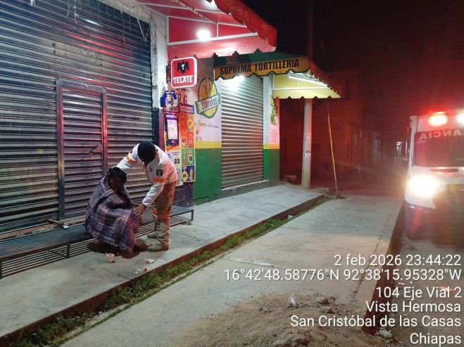Refuerzan apoyo a personas vulnerables ante bajas temperaturas