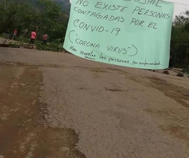 Niegan que haya alg&uacute;n caso de Covid 19 en Petalcingo