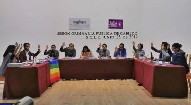 AYUNTAMIENTO SCLC; DONA TERRENO AL SINDICATO INDEPENDIENTE PARA LA CONSTRUCCI&Oacute;N DE SUS OFICINAS