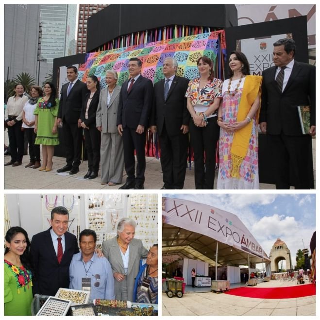 Con la Expo &Aacute;mbar, el esp&iacute;ritu de Chiapas est&aacute; presente en la capital del pa&iacute;s: Rutilio Escand&oacute;n