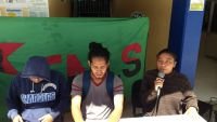 Integrantes del colectivo Tsoblej anuncian marcha para el 2 de octubre