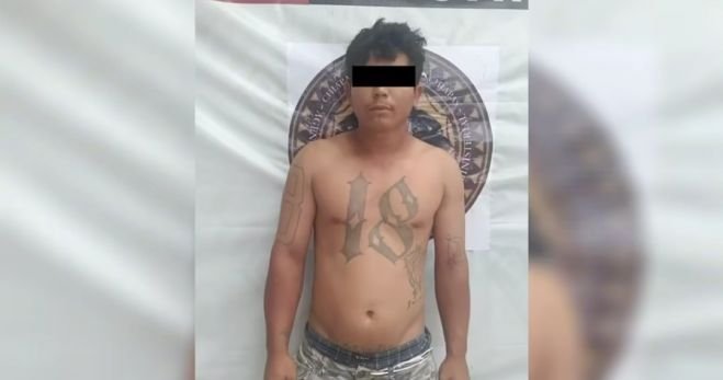 Detiene FGE a l&iacute;der criminal de la pandilla Barrio 18 con &oacute;rdenes de captura en El Salvador