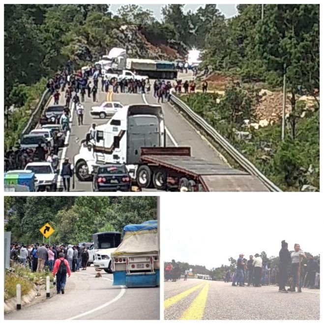 Bloquean carreteras para exigir la liberación de Juan Shilon