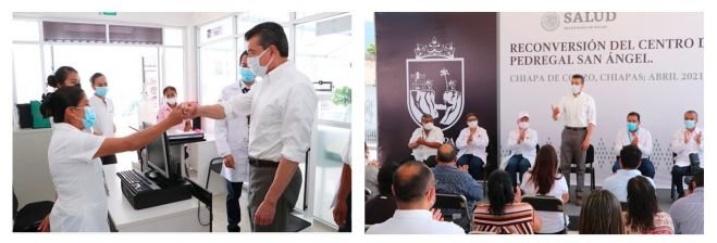 Reconversión del Centro de Salud Pedregal San Ángel mejora servicios de salud en Chiapa de Corzo