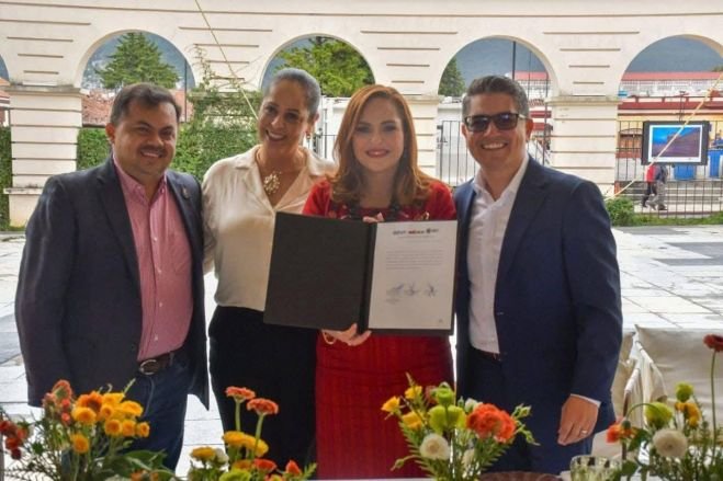 Firman convenio de colaboración AALMAC, San Cristóbal y BBVA para impulsar promoción turística de Pueblos Mágicos