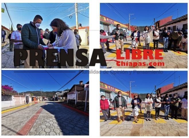 DESPUÉS DE AÑOS DE OLVIDO, SE PAVIMENTA LA AVENIDA YAJALÓN EN LA COLONIA 14 DE SEPTIEMBRE