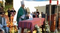 Bendicen capilla del Padre Marcelo Pérez y exigen justicia