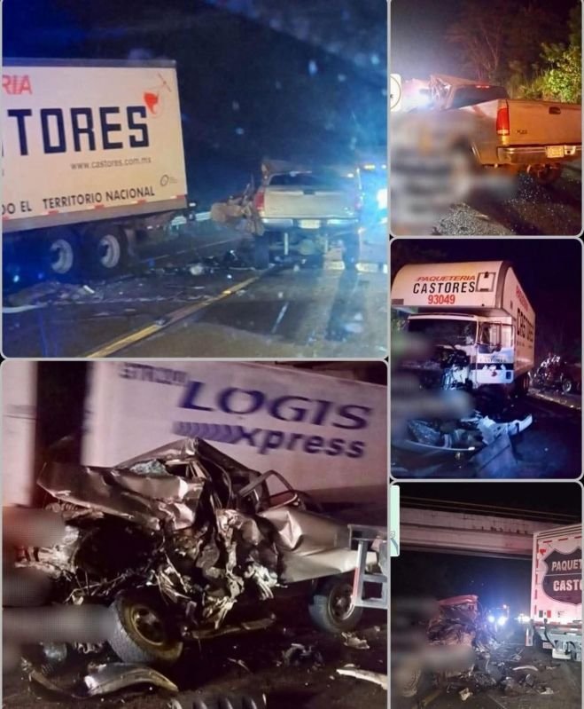 Trágico choque frontal en la autopista Las Choapas–Ocozocoautla deja víctimas fatales