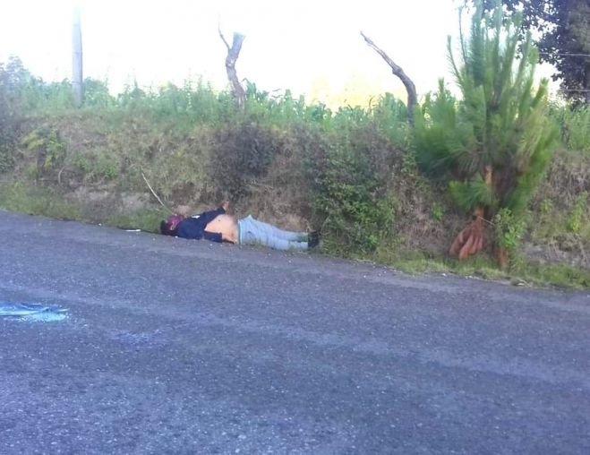 ENCUENTRAN CUERPO SIN VIDA DE UN HOMBRE EN HUIXTÁN