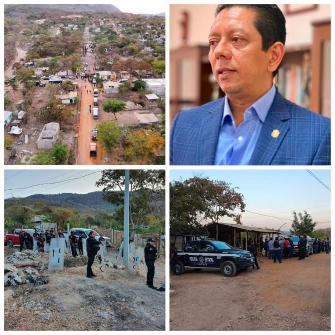 Encabeza Fiscal&iacute;a desalojo de predio invadido en el cerro Mactumactz&aacute;