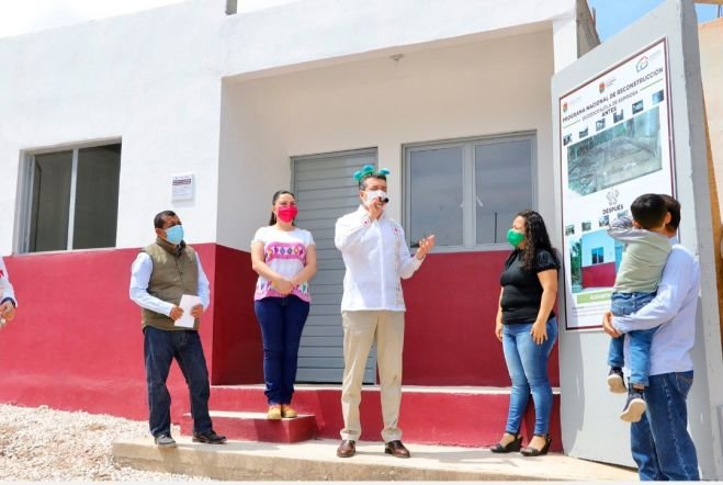 Gracias al Programa Nacional de Reconstrucción, 401 familias de Ocozocoautla serán beneficiadas con viviendas