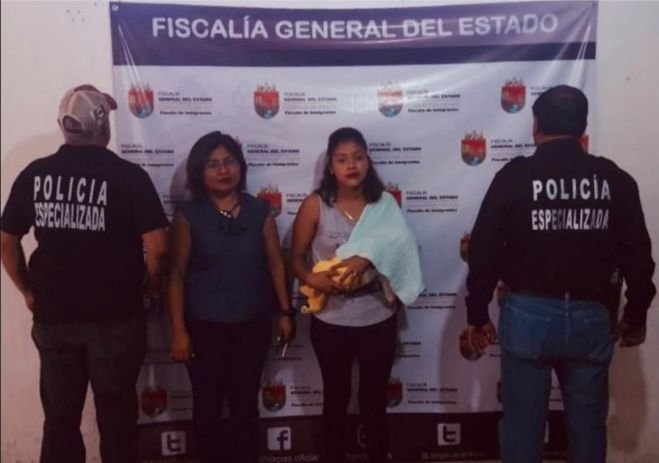 Rescata Fiscal&iacute;a a menor de edad en Cacahoat&aacute;n