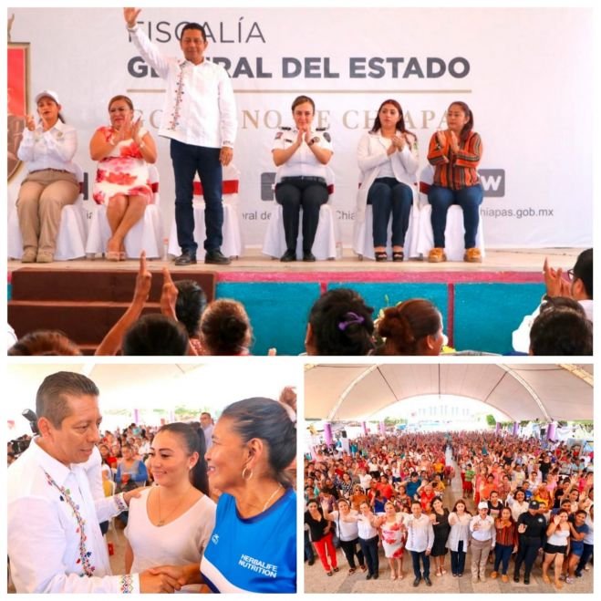 Desde Suchiate Llaven llama a erradicar la violencia en contra de las mujeres en Chiapas