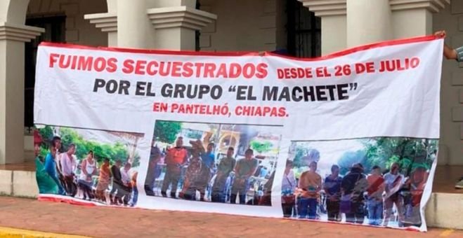 Se cumplen dos meses del secuestro  de las 27 personas en Pantelhó
