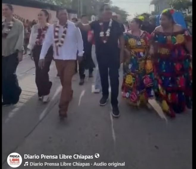 Eduardo Ram&iacute;rez Aguilar inaugura Centro LIBRE para las Mujeres durante gira de trabajo en Totolapa, Chiapas.