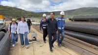 Eduardo Ram&iacute;rez supervisa obras h&iacute;dricas en Comit&aacute;n y Venustiano Carranza
