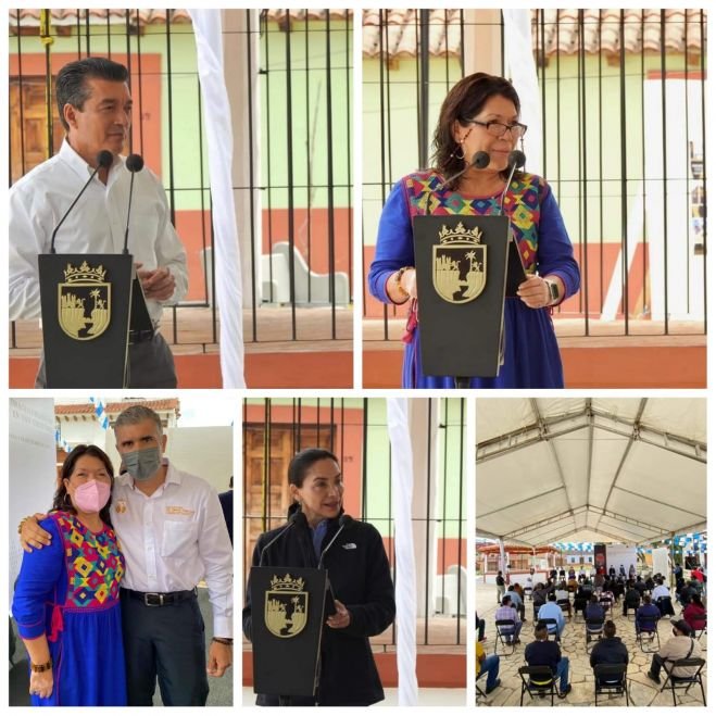 Entrega Gobierno de Chiapas obra de recuperación en el Barrio de Mexicanos en SCLC