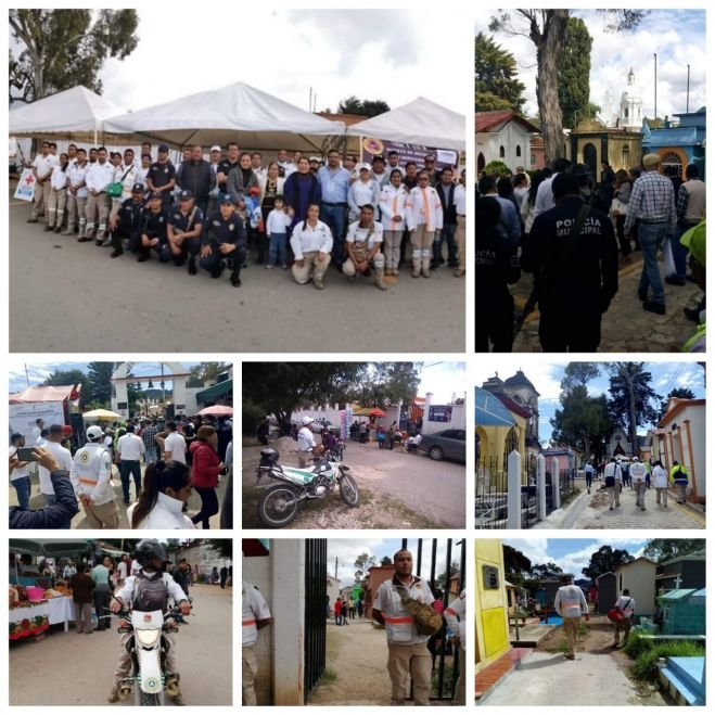 Saldo blanco durante las festividades del D&iacute;a de Muertos en San Crist&oacute;bal reporta PC