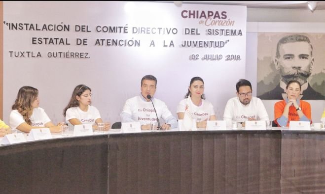 La juventud, recurso valioso en la construcci&oacute;n del progreso de Chiapas: Rutilio Escand&oacute;n