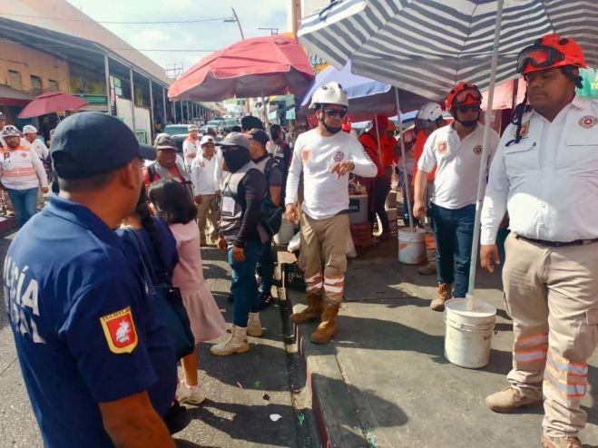 Grupo Interinstitucional decomisa pirotecnia en zona centro de Tuxtla Gutiérrez 