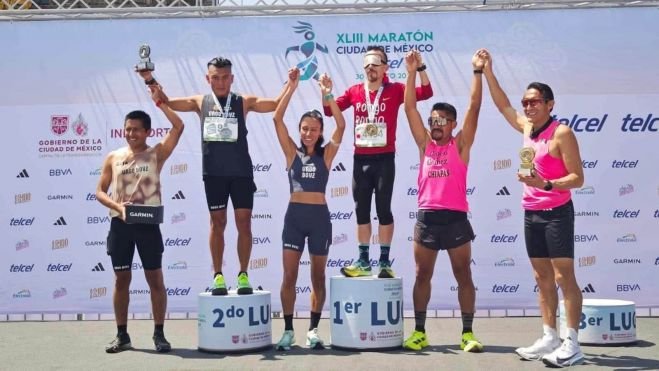 Triunfo hist&oacute;rico: El sancristobalense Miguel Hern&aacute;ndez "Rongo Rongo" se corona en el Marat&oacute;n de la Ciudad de M&eacute;xico 2026.
