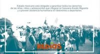 Redias exige protecci&oacute;n y seguridad a la ni&ntilde;ez y mujeres embarazadas migrantes