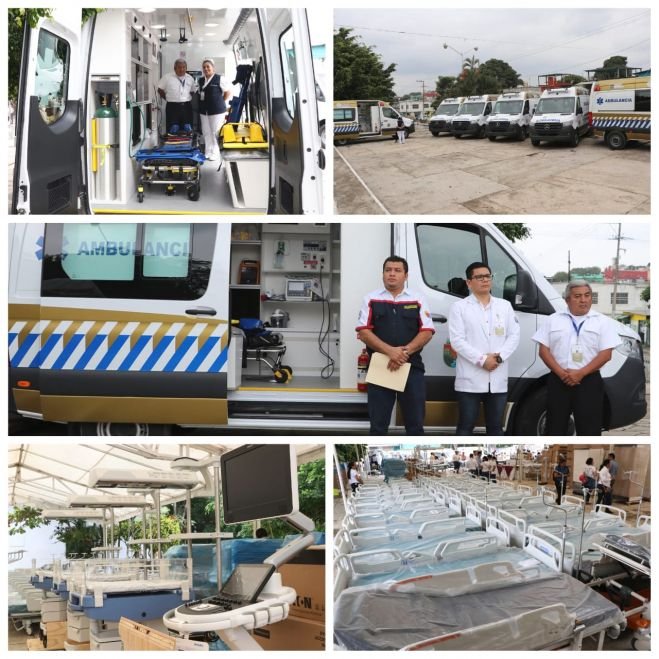 Primera ambulancia de terapia intensiva en Chiapas para disminuir la mortalidad materna e infantil